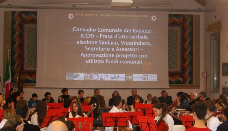 Consiglio comunale ragazzi Castelnuovo