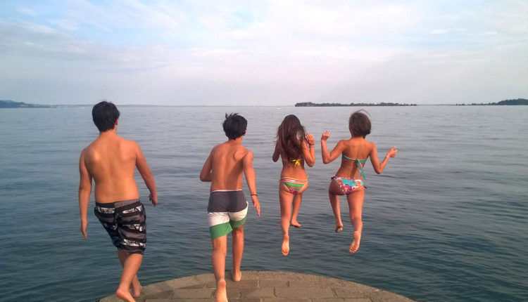 tuffo balneazione