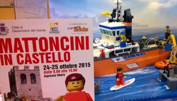 Lego desenzano mattoncini in castello