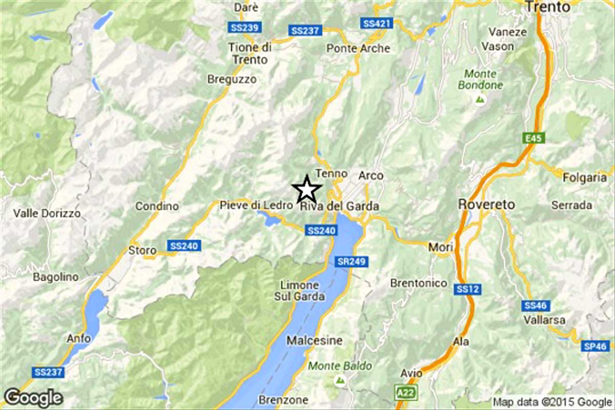 Terremoto Riva del Garda