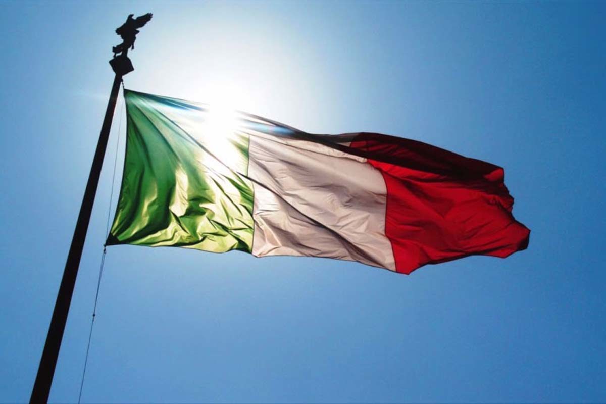 bandiera tricolore italiana