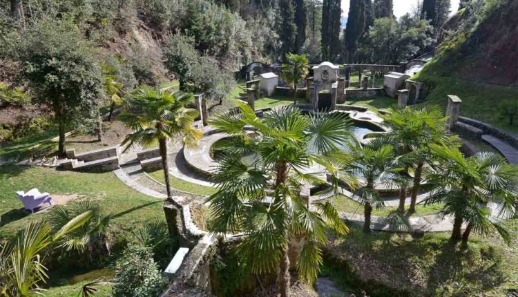 Vittoriale laghetto delle danze