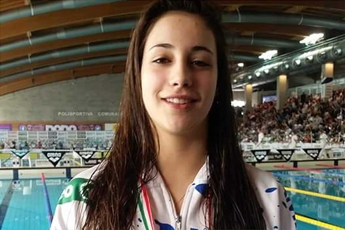 La nuotatrice di Amici Nuoto Riva Bruna Pesole.