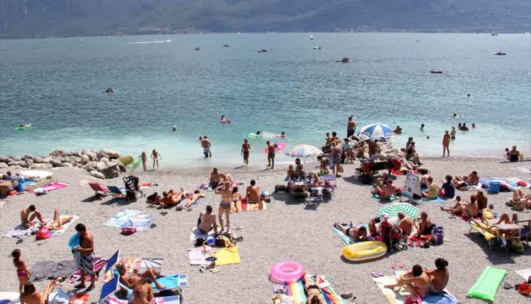 spiaggia Limone sul Garda