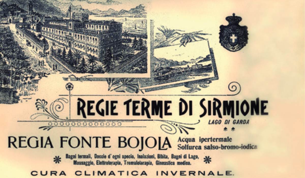 1889-1920, Terme di Sirmione: le "Regie Terme".