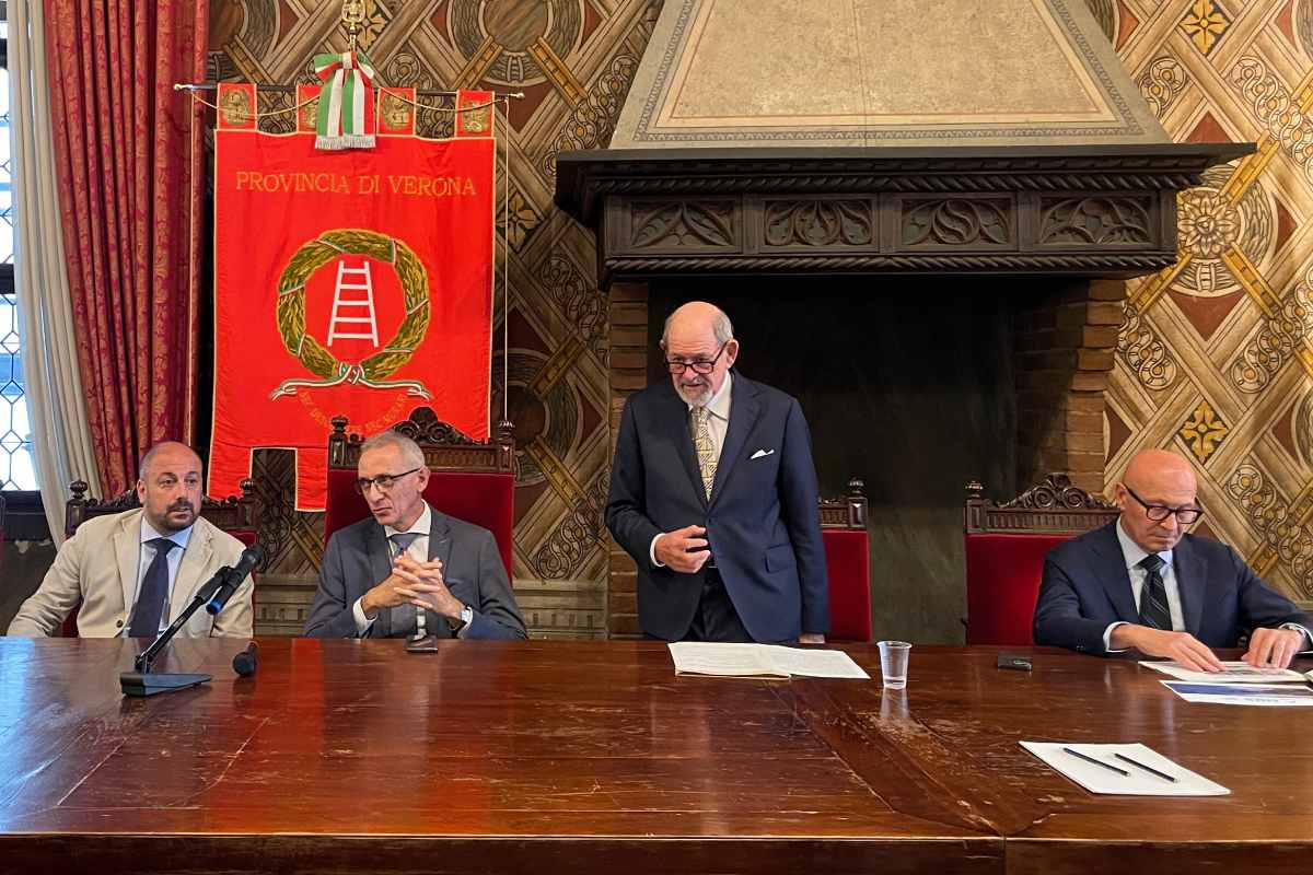 Giovanni Dal Cero, Luca Trentini, Angelo Cresco e Carlo Alberto Voi