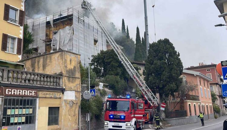incendio Maderno