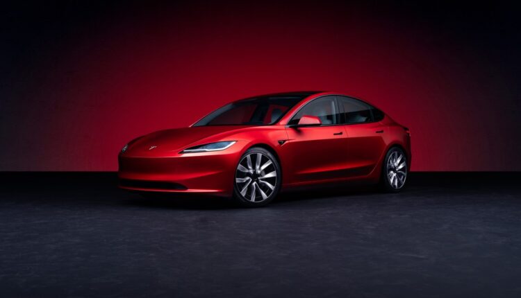 tesla Model 3.