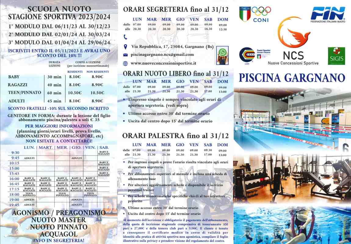 piscina gargnano