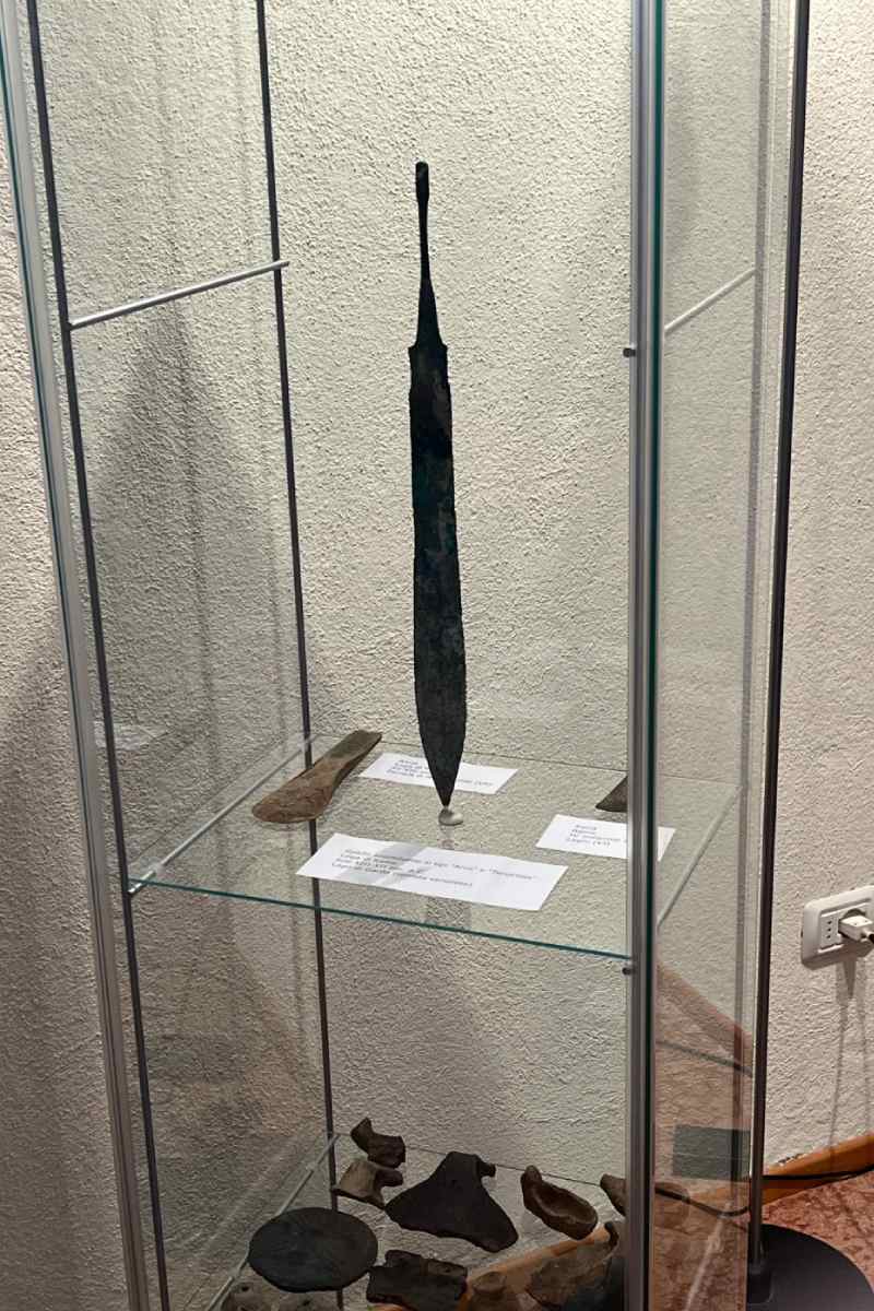 spada età del bronzo