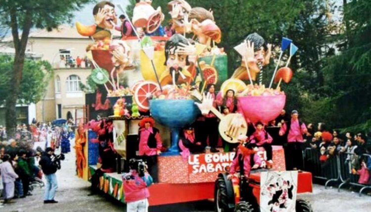 Carnevale di Arco nel 1994.